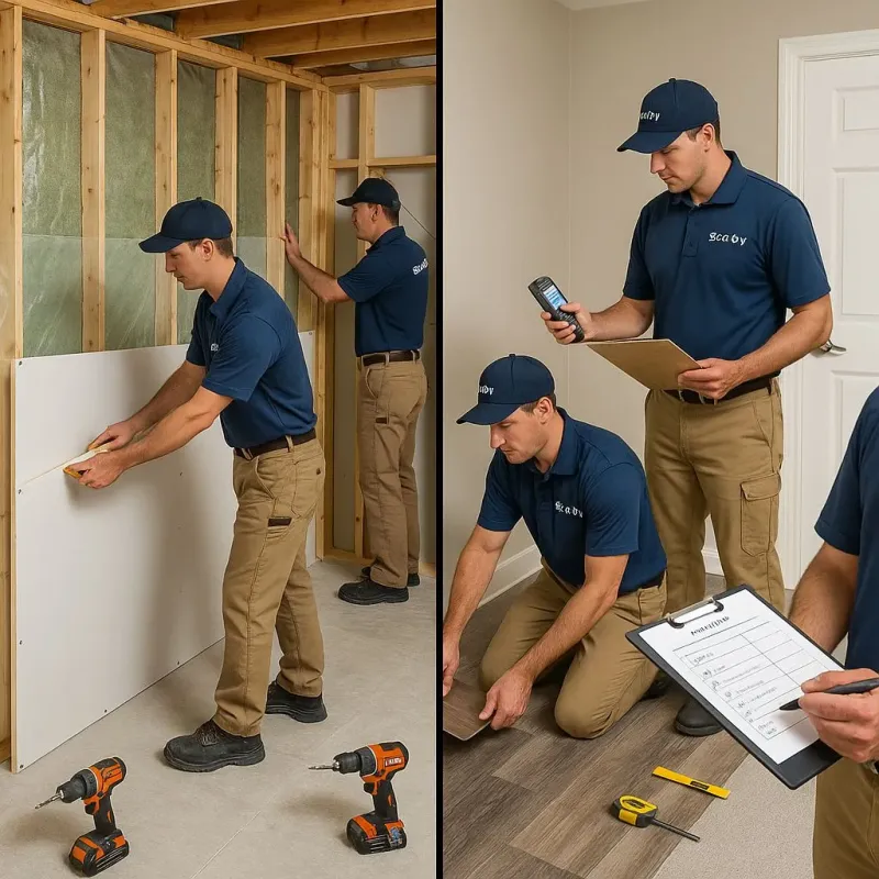 Repairs and Reconstruction process in Damascus, OR